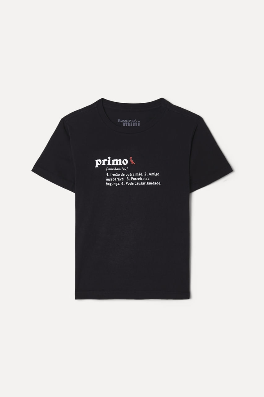 Camiseta Reserva Mini Primos Dicionário