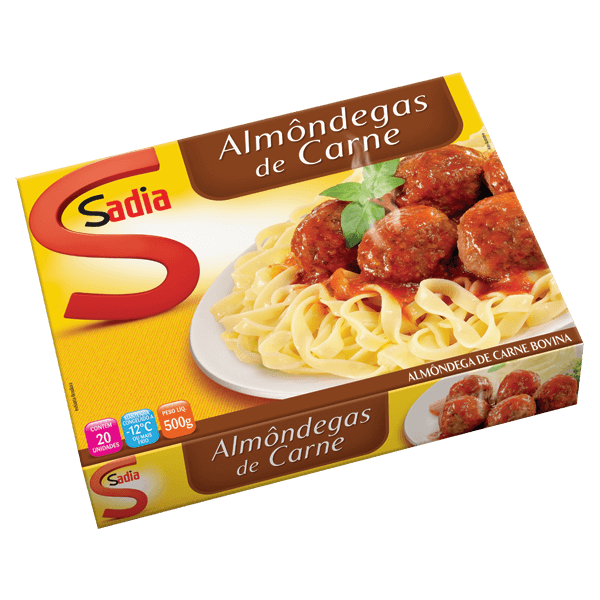 Almôndegas de Carne Sadia 500g