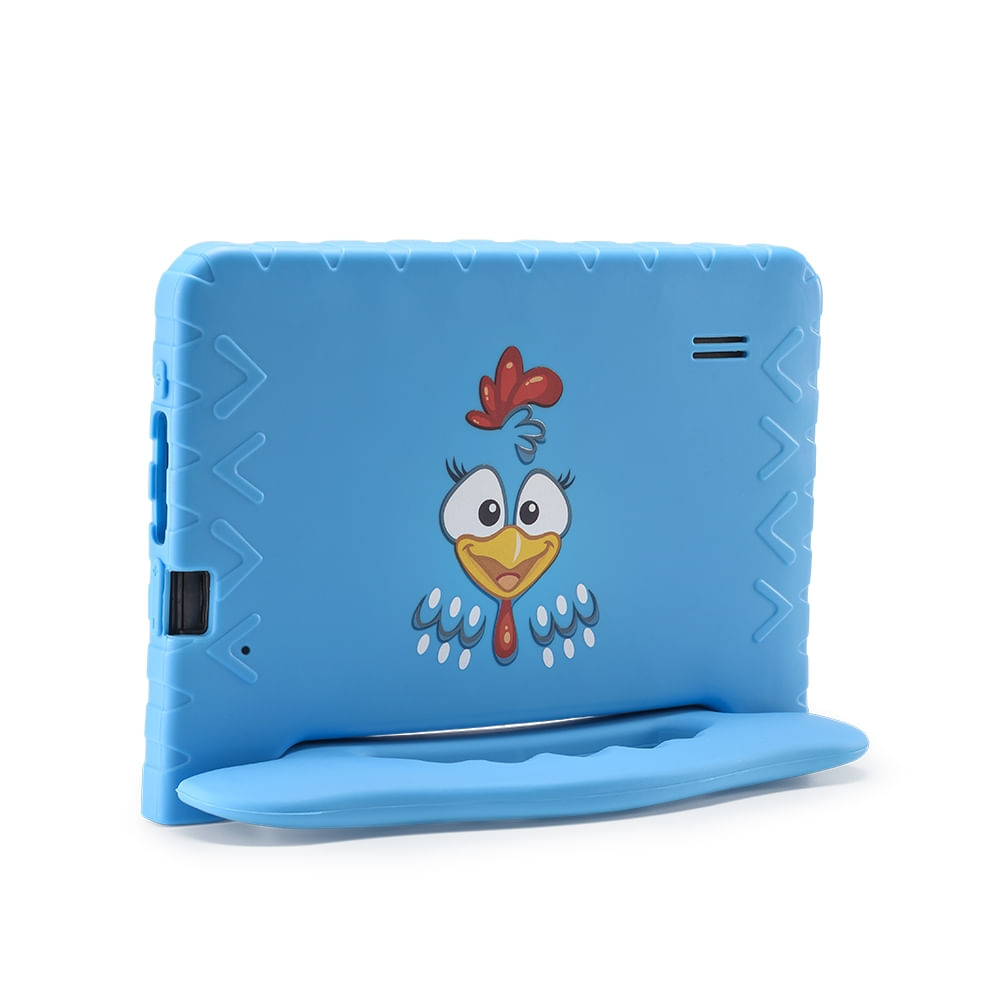 Encontraproduto.com.br - Tablet Galinha Pintadinha com Controle Parental 32GB Tela 7 pol Android 11 Quad Core Preto - NB373OUT [Reembalado]