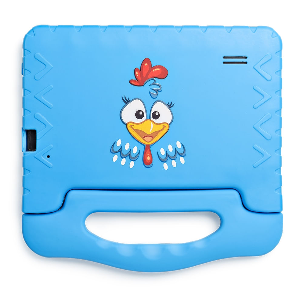 Encontraproduto.com.br - Tablet Galinha Pintadinha com Controle Parental 32GB Tela 7 pol Android 11 Quad Core Preto - NB373OUT [Reembalado]