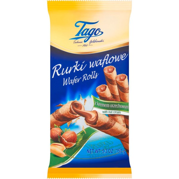 Encontraproduto.com.br - Biscoito Wafer Tago Recheado com Creme Amendoim 150g