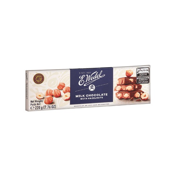 Encontraproduto.com.br - Chocolate E. Wedel Ao Leite com Avelã 220g