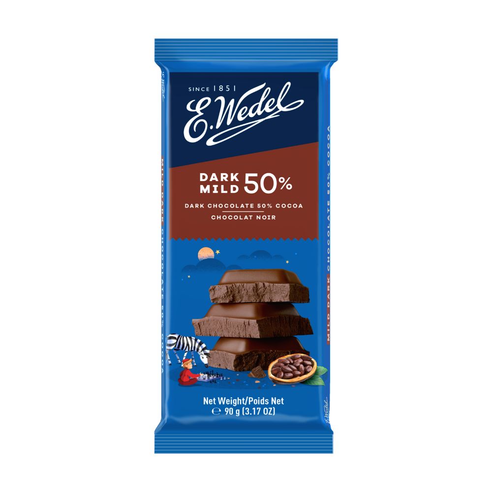 Encontraproduto.com.br - Chocolate Meio Amargo 50% Wedel 90g