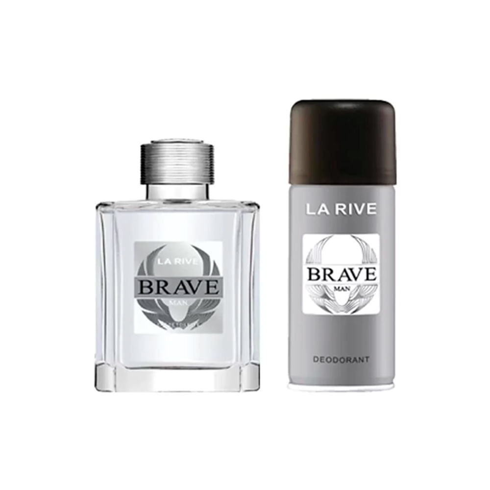Encontraproduto.com.br - Kit La Rive Brave – Perfume Masculino EDT + Desodorante