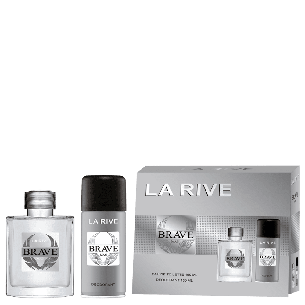 Encontraproduto.com.br - Kit La Rive Brave – Perfume Masculino EDT + Desodorante
