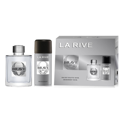 Encontraproduto.com.br - Kit La Rive Brave – Perfume Masculino EDT + Desodorante
