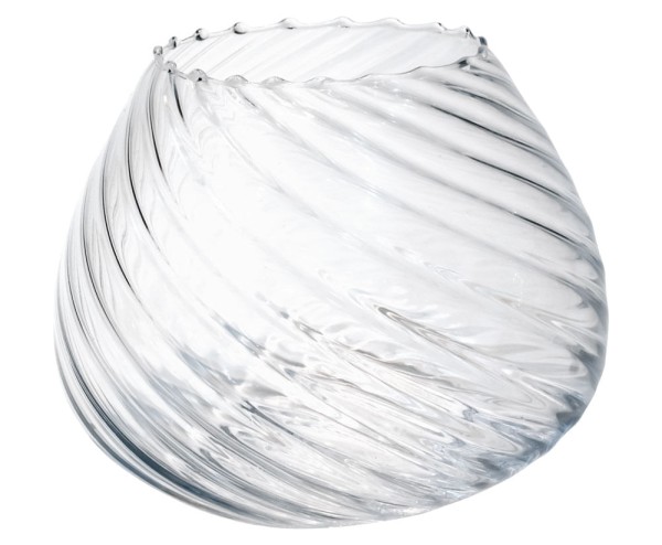 Vaso Decorativo Bianco & Nero ´Moon´ de 12 cm x 20 cm x 23 cm