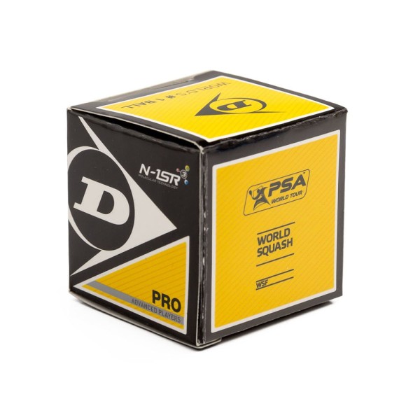 Bolinha Dunlop Squash Revelation Pro Xx Unissex - Preta