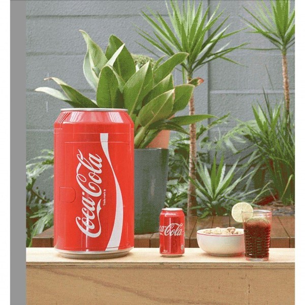 Encontraproduto.com.br - Mini Cooler Elétrico Coca Cola Original 8 Latas Bivolt