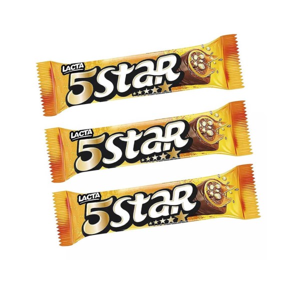 Chocolate 5 Star c/3 - Lacta