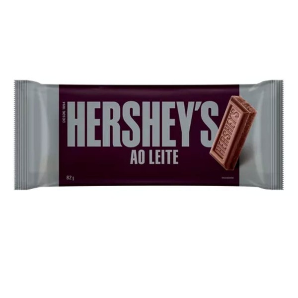 Encontraproduto.com.br - Kit 8 Tabletes Ao Leite 82g - Hersheys