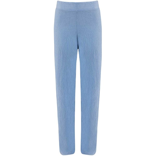 Calça Longa Azul Claro