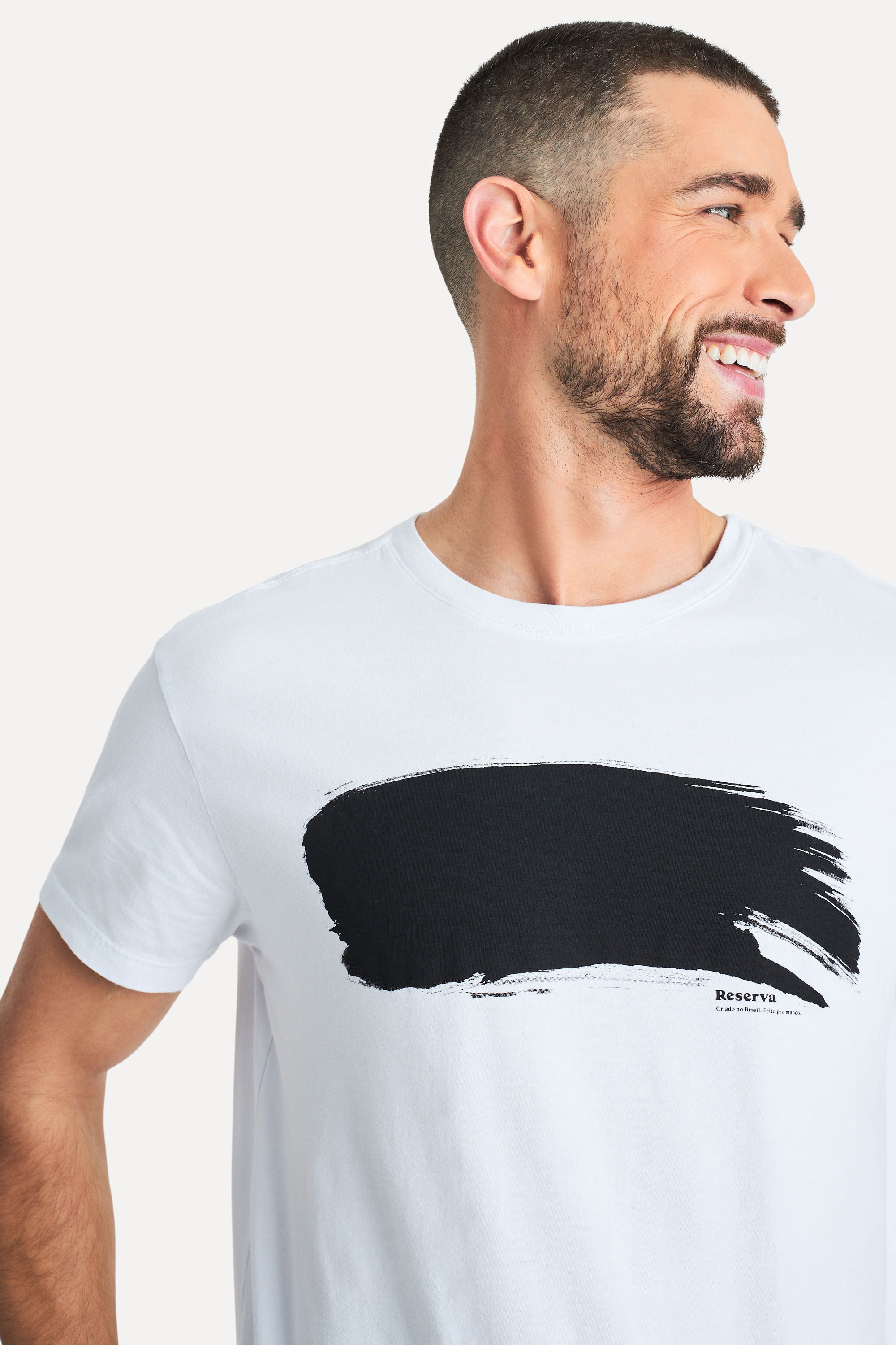 Camiseta Estampada Mancha Aguada
