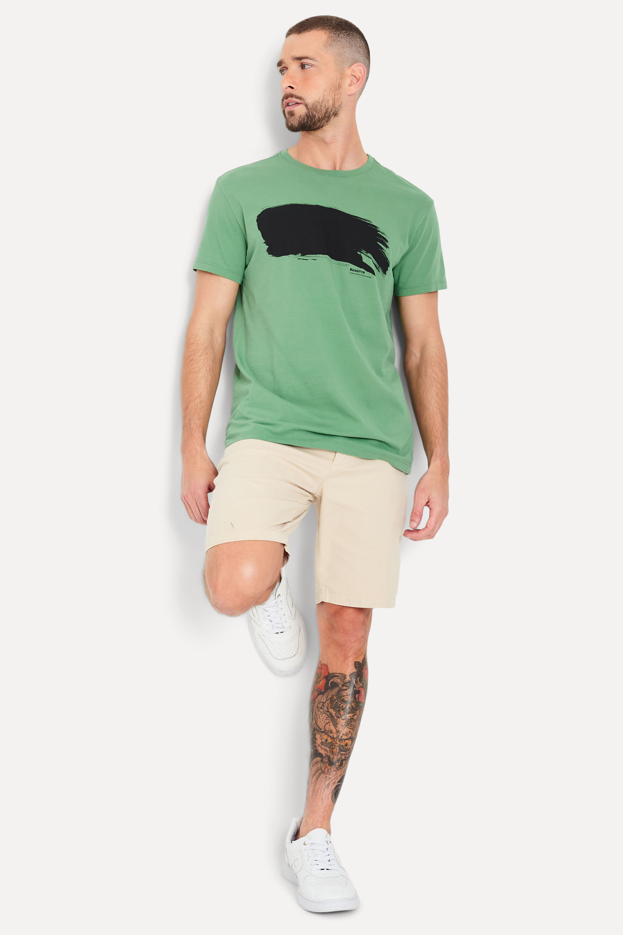Camiseta Estampada Mancha Aguada