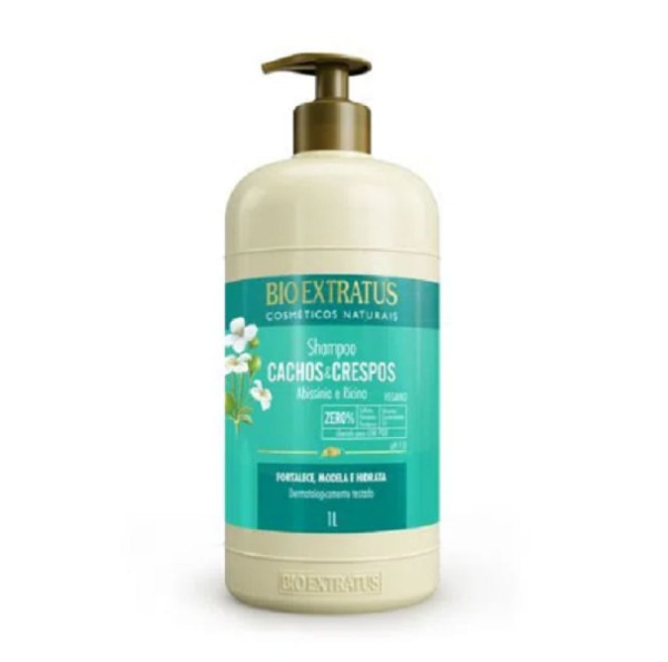 Encontraproduto.com.br - Bio Extratus Cachos e Crespos Shampoo+Condicionador+Banho de Creme 1Kg