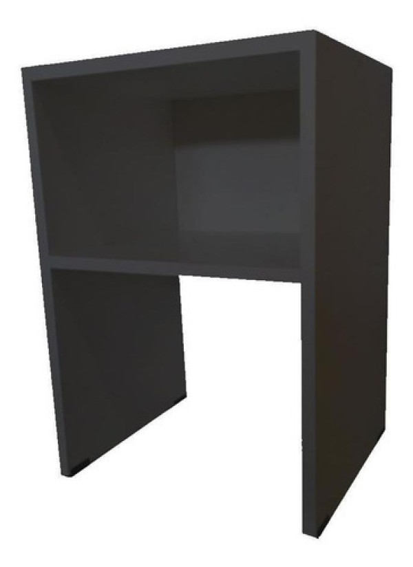 Encontraproduto.com.br - Mesa De Cabeceira / Mesinha Em Mdf - Preto