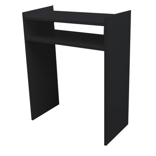 Encontraproduto.com.br - Mesinha Manicure Em MDF Preto Salão De Beleza Comércio
