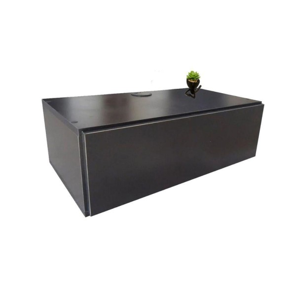 Encontraproduto.com.br - Nicho Retangular Com Porta Trovarelli Preto [f031]