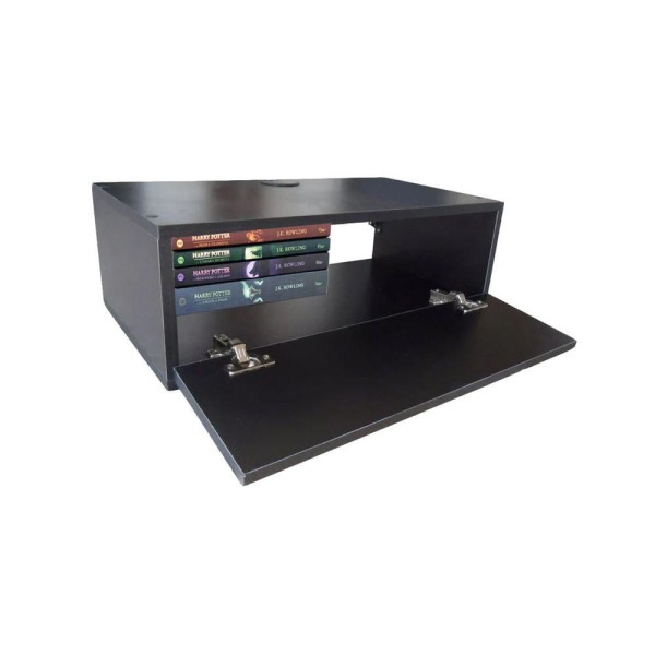 Encontraproduto.com.br - Nicho Retangular Com Porta Trovarelli Preto [f031]