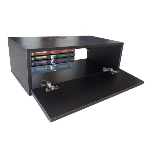 Encontraproduto.com.br - Nicho Retangular Com Porta Trovarelli Preto [f031]
