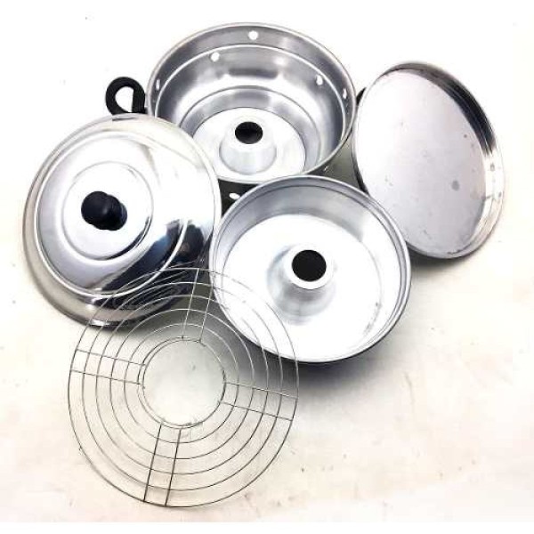 Encontraproduto.com.br - Forma de Bolo Vigorosa 5 em 1 Multiuso Roxo