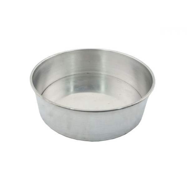 Encontraproduto.com.br - Forma de Bolo Assadeira Baixa Fundo Falso em Alumínio 15cm