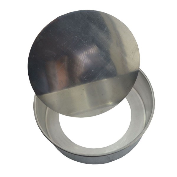 Encontraproduto.com.br - Forma De Bolo Assadeira Baixa Fundo Falso Em Alumínio 25cm