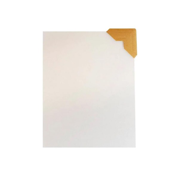 Cantoneiras de Papel Para Fotos Auto Adesivas 84und Marrom