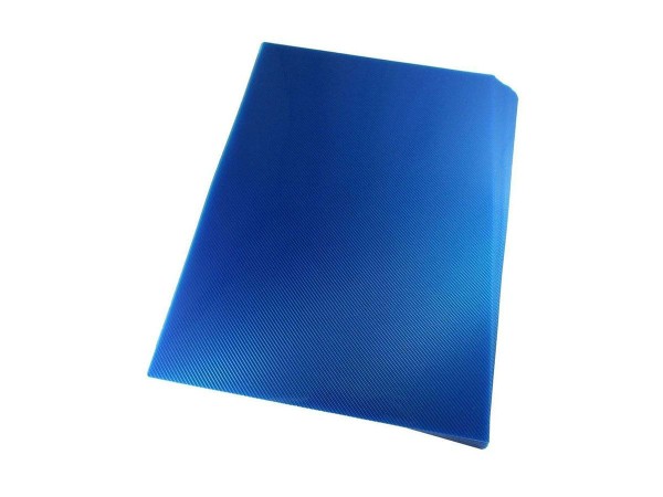 Encontraproduto.com.br - Capa para encadernação A4 Azul PP Line 0,30mm 100un