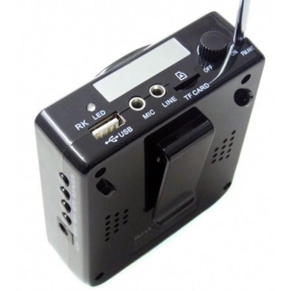 Encontraproduto.com.br - Amplificador de Voz com Microfone para Professores Palestras K150 Preto