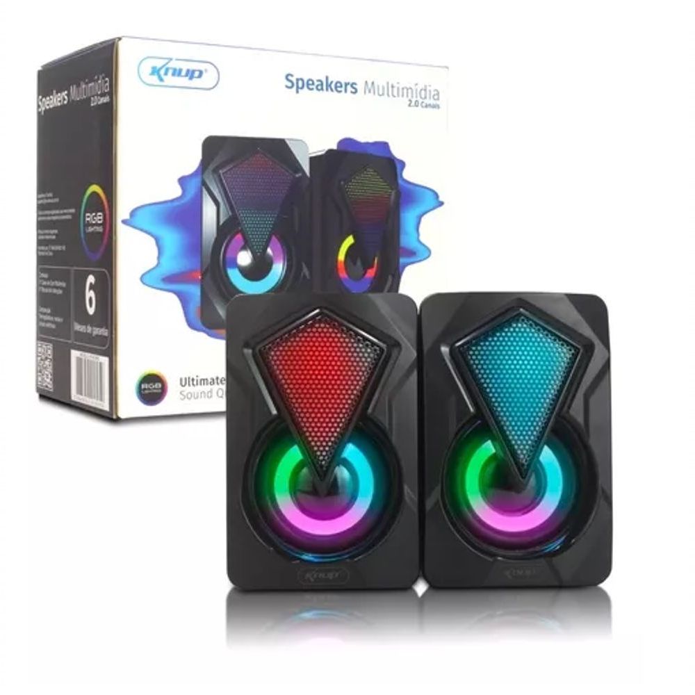 Encontraproduto.com.br - Caixa De Som Pc Computador Notebook Celular Usb P2