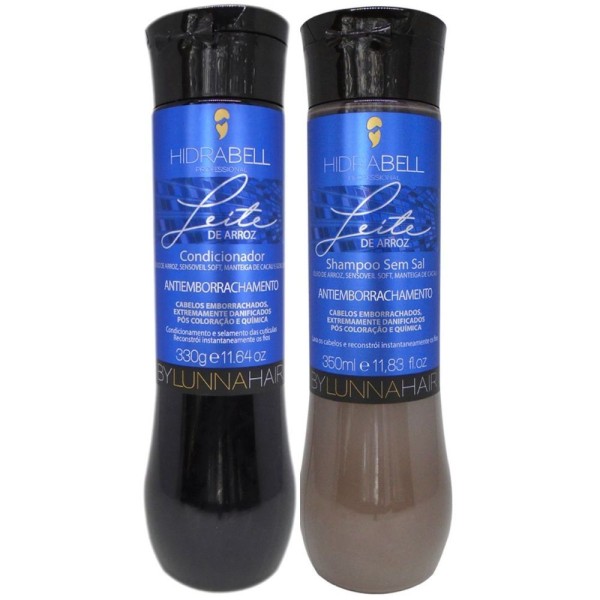 Encontraproduto.com.br - Kit 1 Shampoo 350ml + 1 Condicionador 330gr Anti Emborrachamento De Cabelo