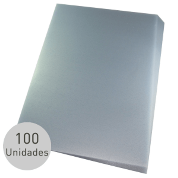 Encontraproduto.com.br - Capa para encadernação A4 Transparente PP Couro 0,30mm 100un