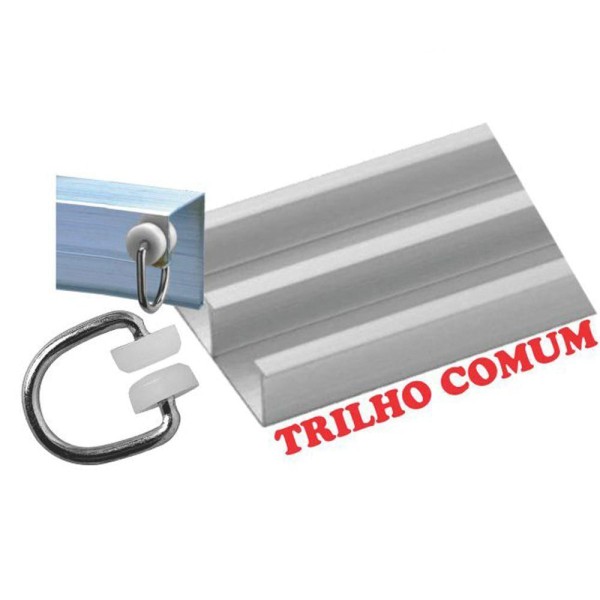 Encontraproduto.com.br - Cortina Jade Trilho Comum Renda Floral 3,00m X 2,50m - Palha