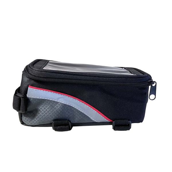 Encontraproduto.com.br - Bolsa De Acessórios Ciclismo Porta Objetos E Celular BCQ Cor:Preto