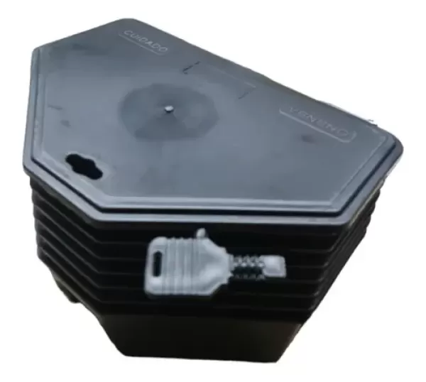 Encontraproduto.com.br - Porta Iscas Pega Ratos Armadilhas Caixa Com 10 Unidades