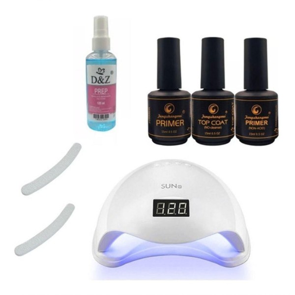 Encontraproduto.com.br - Kit Cabine Sun 5 Branca + Kit Blindagem Feng