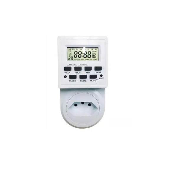 Encontraproduto.com.br - Timer Digital Bivolt Temporizador 9 Programas Liga E Desliga
