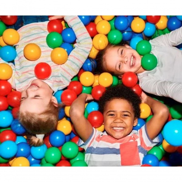 Encontraproduto.com.br - Bolinhas Para Piscina Coloridas Macias E Resistente 50 Un