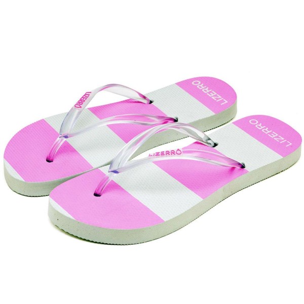 Encontraproduto.com.br - Kit 4 Pares Chinelo Feminino Lizerro Antiderrapante Fashion