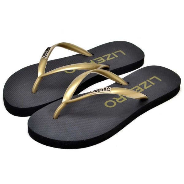 Encontraproduto.com.br - Kit 4 Pares Chinelo Feminino Lizerro Antiderrapante Fashion