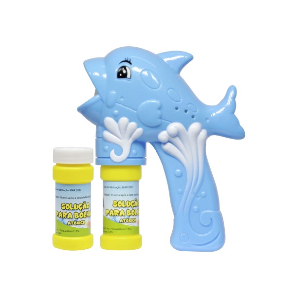 Encontraproduto.com.br - Lança Bolha de Sabão Peixe Azul DM