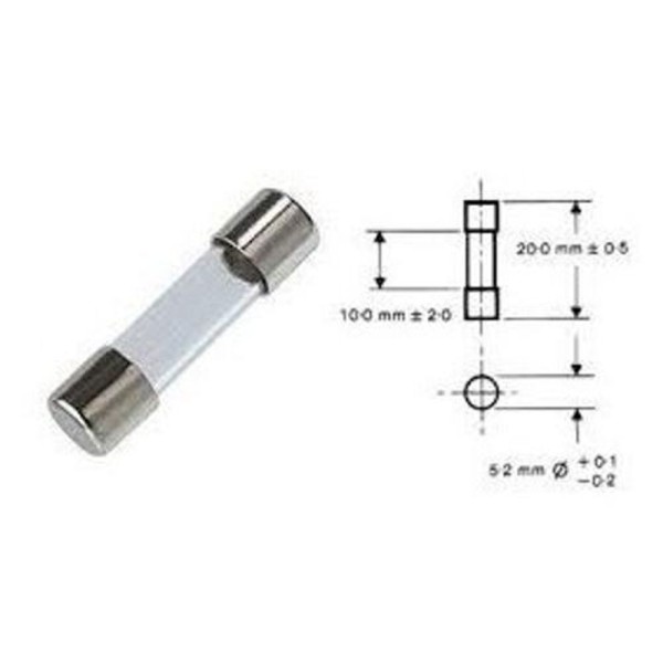 Encontraproduto.com.br - 10x Fusível Vidro 10a 250v 5x20mm P/ Nobreak Filtro De Linha