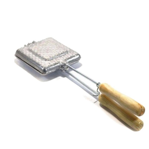 Encontraproduto.com.br - Chapa Sanduicheira Tostadeira Croque Monsieur Forma AlumÃ­nio