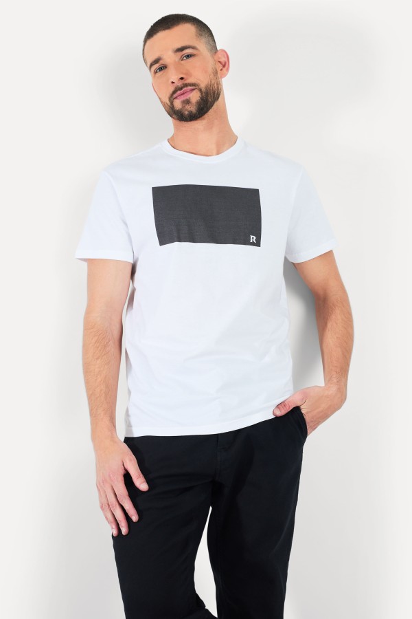 Encontraproduto.com.br - Camiseta Estampada R New Block