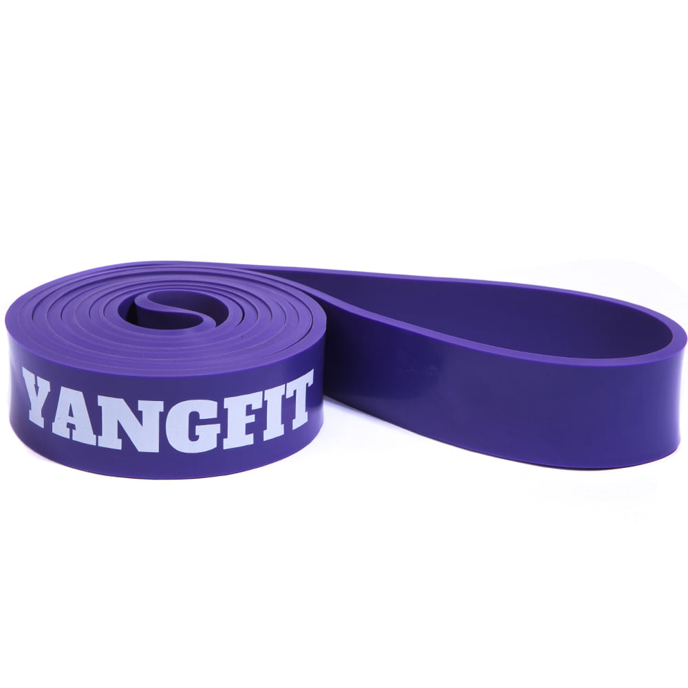 Encontraproduto.com.br - Kit Super Band Extensor Elástico Leve e Forte Yangfit