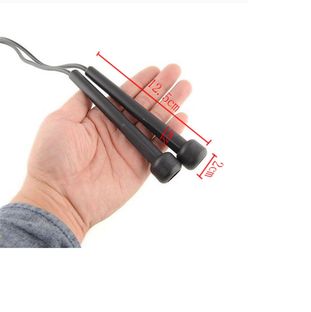 Encontraproduto.com.br - Kit Corda de Pular em PVC com Rolamento Yangfit - 10 Unidades