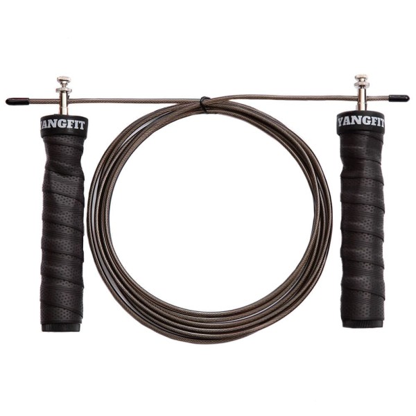 Encontraproduto.com.br - Corda de Pular Speed Rope Rolamento e Pegada Anatômica Yangfit