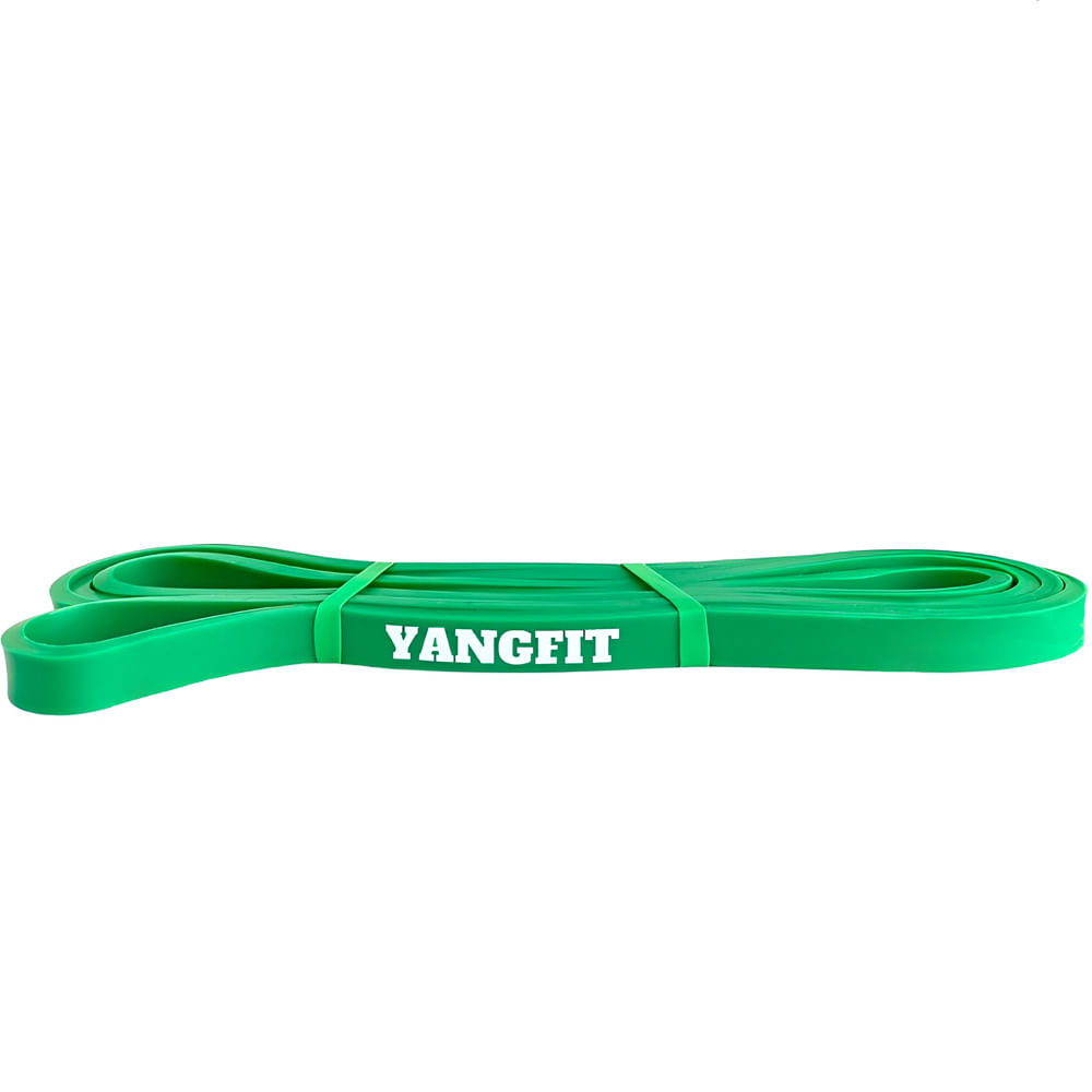 Encontraproduto.com.br - Kit Super Band Elástico Extensor Leve e Médio Yangfit