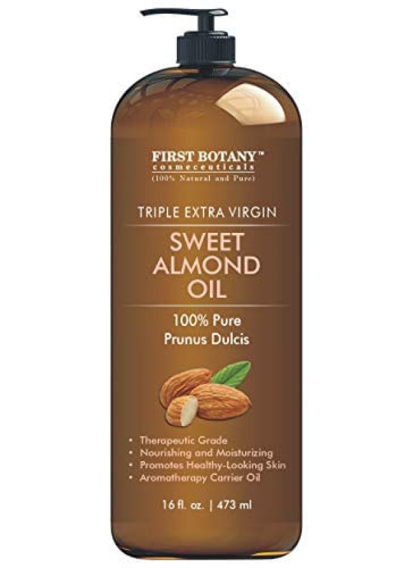 Encontraproduto.com.br - Óleo De Amêndoa Doce Prensado A Frio - Qualidade De Grau Triplo Aaa+, Para Cabelo, Para Pele E Para O Rosto, 100% Puro E Natural Com Distr